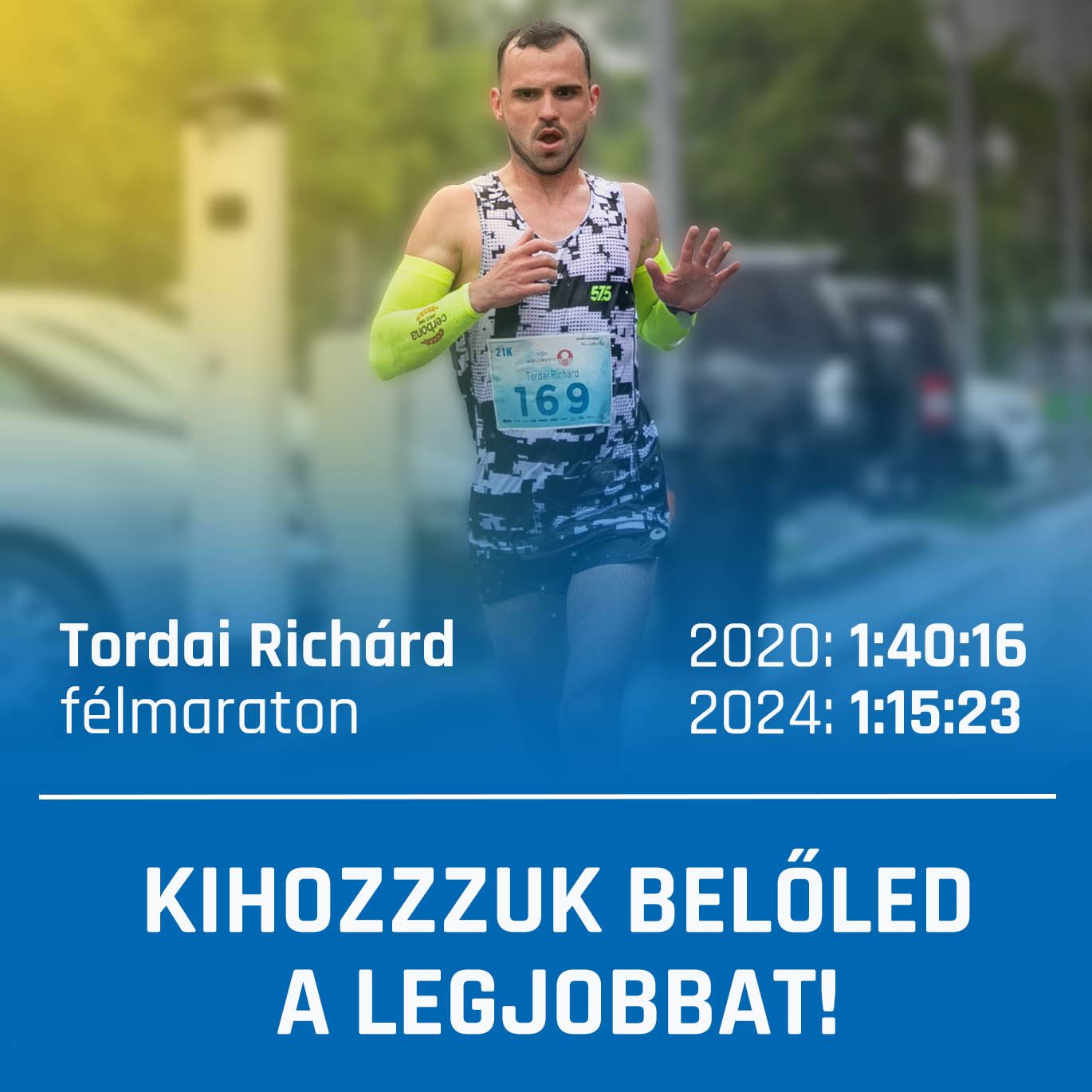 Tordai Richárd egyéni csúcs